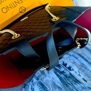 Valentino leather shoulder bag